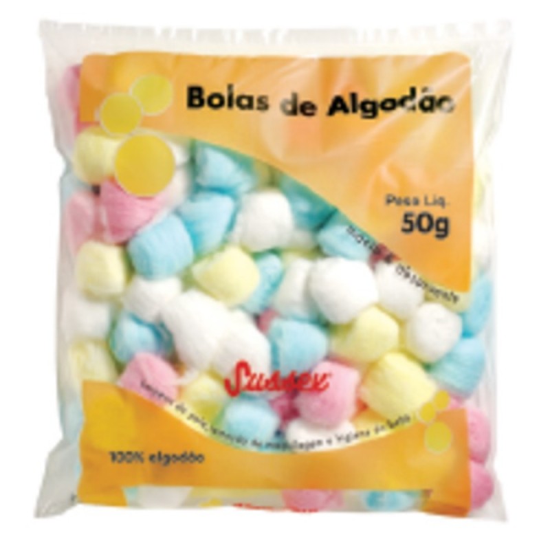 ALGODÃO BOLA COLORIDA - SSX - 50 G