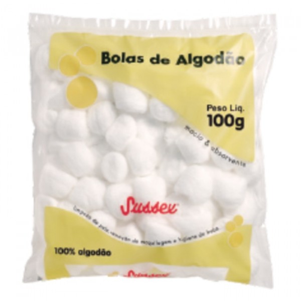 ALGODÃO BOLA BRANCA - SSX - 100 G